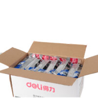 DELI W7810 White Board Eraser, White Body, Lint Material, Pack of 1