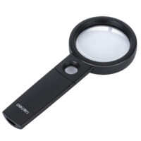 Deli W9091 Magnifier 3X/6X Black Body , ABS frame, Pack of 1
