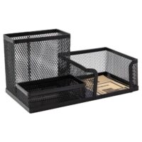 DELI W9175 Mesh Desk Organizer, Mesh Steel, Pack of 1