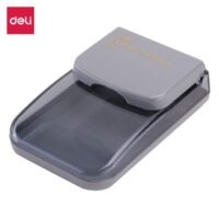 Deli W988 Clip Dispenser, Material GPPS, Body color Black, Grey , Pack of 1