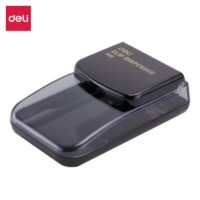 Deli W988 Clip Dispenser, Material GPPS, Body color Black, Grey , Pack of 1