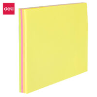Deli WA02602 Sticky Note 4/25 sheet, Assorted color, Pack of 2