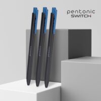 Pentonic Switch Ball Pen , Blue Ink, Pack of 10 X 3 NOS