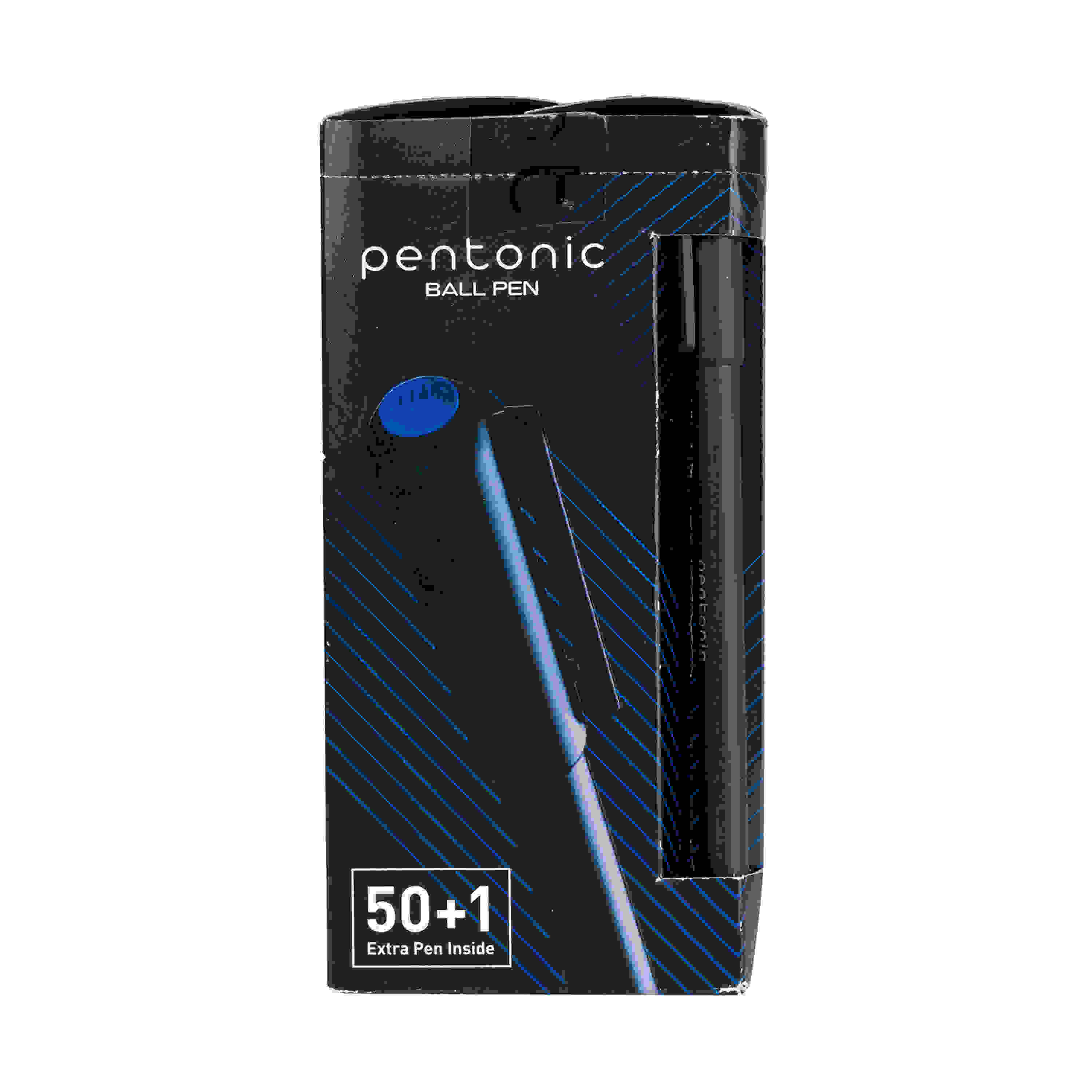 Pentonic 50 + 1 Ball Pen , Assorted Ink , Pack of 1