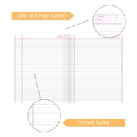 Winner Brown Note Book (One Line) – 172 Pages (Pack of 12)