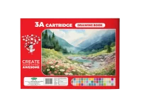 Drawing Book - 3A (Red) - 36 Pages (Pack of 12)