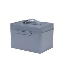 Litem My Cube Multipurpose Storage box Desk Desktop Office Cosmetics Jewellery Organiser - Grey