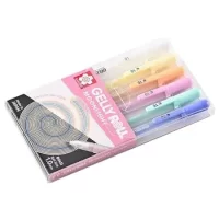 Gelly Roll Moonlight Pastel Set-Yellow/Orange/Pink/Green/Blue/White