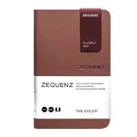 Zequenz The Color Notebook Terra A6- Size Ruled 200 Pages Soft Cover 9x14cm, 80gsm Cream Coloured Paper 360 Degree Openable Flexible Roll Up Journal for Writing Sketching Fountain Pen Friendly
