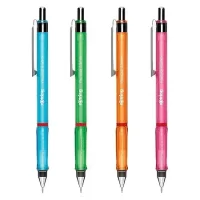 Rotring Visuclick 0.5mm Mechanical Pencils, 2B Lead, Blue, Green, Orange & Pink Barrel – Total 4 Pieces