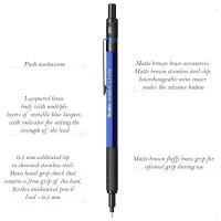 SCRIKSS – Mechanical Pencil – Graph-X Metal 0.5mm. (Blue)