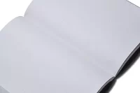 Zequenz Classic 360 Degree Air Hand Bound Soft Cover A6- Size Dotted 9×14 Journal Notebook Diary with Red Cover & White Premium Paper, 256 Pages for Notes Writing Doodling