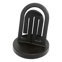 Laurel Page Holders - Black - Document Holder Clip Desk Accessory with Metal Base - Holds Upto 10 A4 Size Sheets 60x71mm Ideal for Notes Business Cards Music Sheets Exercise Books Receipes