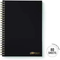 Pukka Pad USA (CARPE DIEM) Black Carpe HRDCVR NOTEBK [Kitchen]