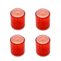 Laurel Red Power Cylinder Fridge Magnet with Self Adhesive Metal Disc 14x25mm for Fridge Door Magnetic Map Screen Door Bulletin Notice White Board Attach Pen Scissors Keys to Filing Cabinet 4 Pieces