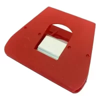 Laurel Red Multi Clip Signal 3 - 90x70mm Strong Durable Light Spring Clips Clamp for Stacking Paper Magazines Holding Brochures Documents Letters Shopping List Maps Sealing Closing Packaging Bags