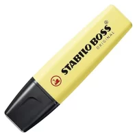 STABILO BOSS Original Pastel Broad Point Highlighter Pen – Wallet of 6 (Assorted Colours)