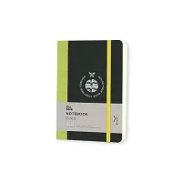 flexbook Notebook Series Black Ruled Note book with Light Green Closure used for Travelling Offices Writing, 9x14cm Pocket Size 85gsm Ivory Paper, 192 Pages, Bookmark, Inner Paper Pocket, (21.00017)