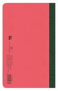 flexbook Smartbook 13 x 21 Ruled Notebook | Pink Eco Paper Cover | Medium Size Note book | 70gsm Fabriano Ivory Paper | 160 Ruled Pages with Green Linen Spine…