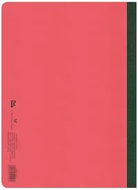 flexbook Smartbook 21 x 29 Ruled Notebook | Pink Eco Paper Cover | A4 Size Note book | 70gsm Fabriano Ivory Paper | 160 Ruled Pages with Green Linen Spine…