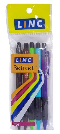 BP LINC RETRACT AST NEW BLU PCH 5 M (SET OF 10)