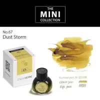 Colorverse Dust Storm | Yellow | Fountain Pen Ink | 5ml | Dye Based Ink | Pipette Included | Mini Collection | The Red Planet Series
