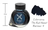 Colorverse Mariner 4 | Blue | Fountain Pen Ink | 5ml | Dye Based Ink | Pipette Included | Mini Collection | The Red Planet Series