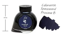 Colorverse Proxima B | Blue | Fountain Pen Ink | 5ml | Dye Based Ink | Pipette Included | Mini Collection | Spaceward Series