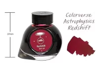 Colorverse Redshift | Red | Fountain Pen Ink | 5ml | Dye Based Ink | Pipette Included | Mini Collection | Astrophysics Series