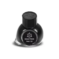 Colorverse Selectron | Black | Fountain Pen Ink | 5ml | Dye Based Ink | Pipette Included | Mini Collection | Multiverse Series