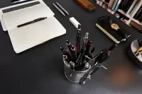 Rotring 300-0.5mm HB Lead, Black Mechanical Pencil With Metal Nozzle