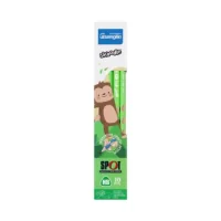 SKOODLE GUANGBO SPOT GROOVED PENCIL GREEN PDQ PACK OF 5