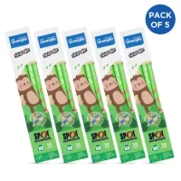 SKOODLE GUANGBO SPOT GROOVED PENCIL GREEN PDQ PACK OF 5