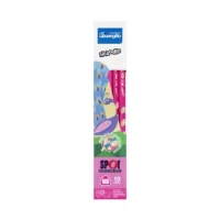 SKOODLE GUANGBO SPOT GROOVED PENCIL PINK PDQ PACK OF 5