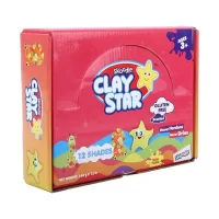 CLAY STAR 160 GM 12 SHADES DISPLAYPACK