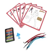 SPIDERMAN COLOURING FRAMES