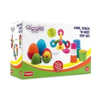 Giggles Link, Stack and Nest Toy Set