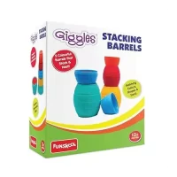 Giggles Stacking Barrels, Multi Color