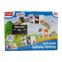 Play & Learn Let’s Learn Indian States, Multi Color