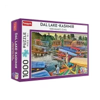 Funskool Play & Learn-Dal Lake Kashmir,Educational,1000 pieces,Puzzle,For 14 year Old Kids and Above,Toy