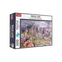 WILD LIFE-300 PCS PUZZLE-9604400