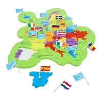 Mapology : Europe with Flags & Capitals