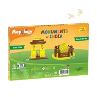 Mapology Monuments of India - Sanchi Stupa & India Gate