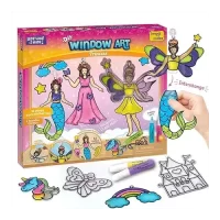 Window Art - Princess & Unicorn