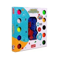 Funskool-Fundough Numbers Letters N Fun, Multi Colour