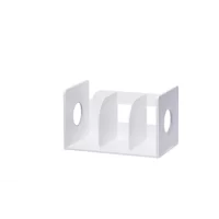 Litem MYROOM BOOK RACK 3 Compartments Color: COOL GREY