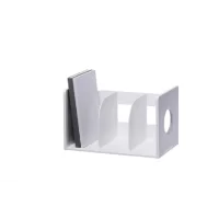 Litem MYROOM BOOK RACK 3 Compartments Color: COOL GREY