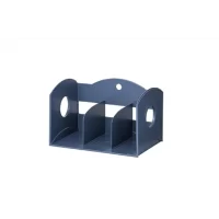 Litem Multi Book Shelf | 3 Tiers | Navy