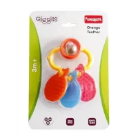 Funskool Orange Teether Rattle