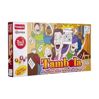 Funskool Tambola 2-in-1 Game, Multi Color